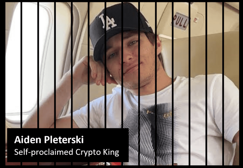 Canadian Crypto King Aiden Pleterski Arrested On Fraud Charges