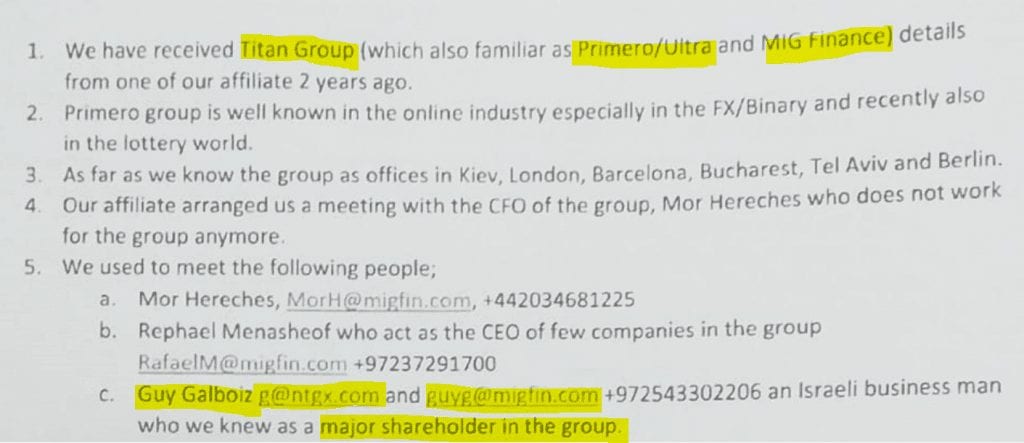 Eyal Nachumconfirms Guy Galboiz involvement in binary options schemes