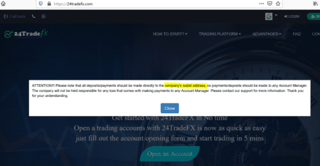 FCA warns against 24TradeFX and ForexGrowth