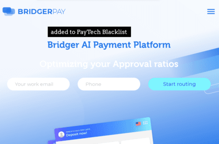 PayTech Bridgertech added to FinTel Bureau Blacklist