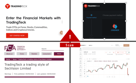 FCA warns against TradingTeck and SecVision