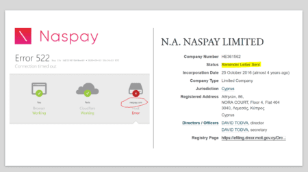 Naspay offline