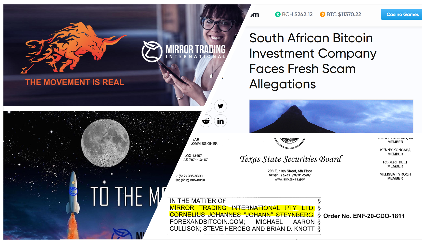 Investor Warning - Crypto-based forex scheme Mirror Trading International |  FinTelegram News