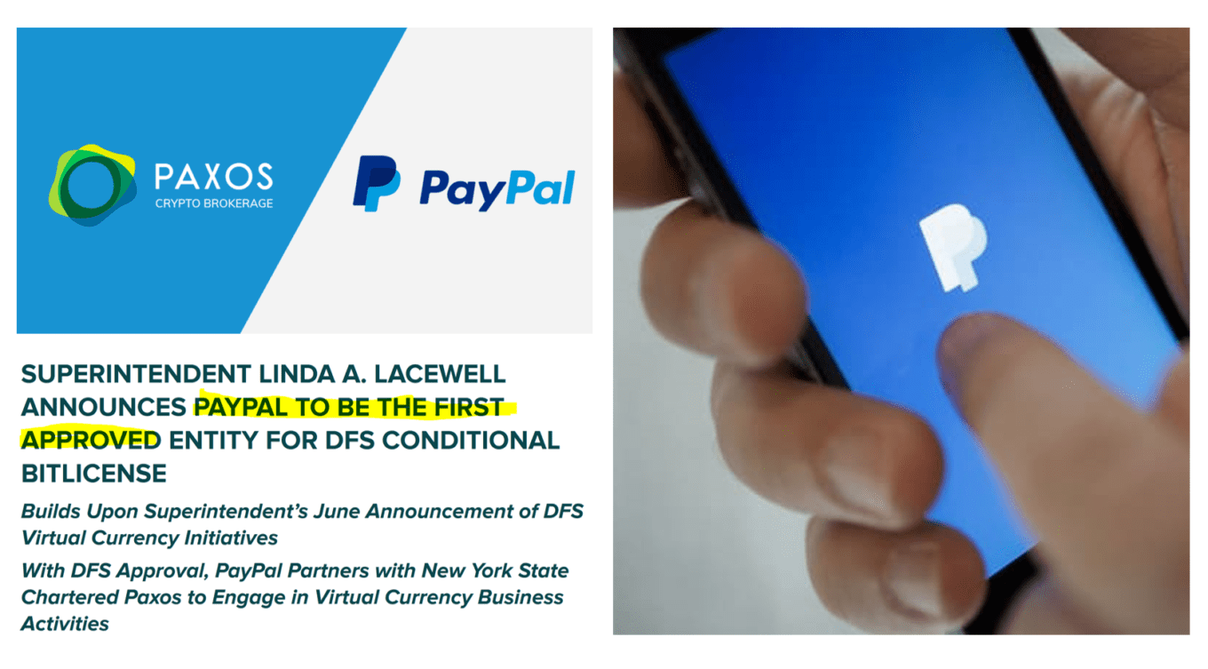 crypto that accepts paypal