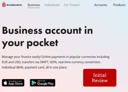 FinTech Bilderlings initial review