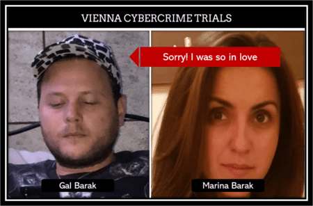 Marina Barak stands trial in Vienna Cybercrime Trials