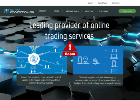 Investor warning against Sky Capital broker scheme