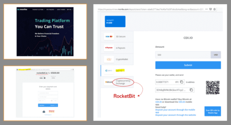 CNMV warns against Monfex broker scam with RocketBit and CEX.IO