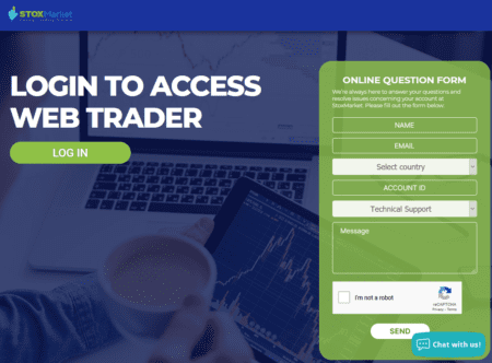 StoxMarket scam is back online