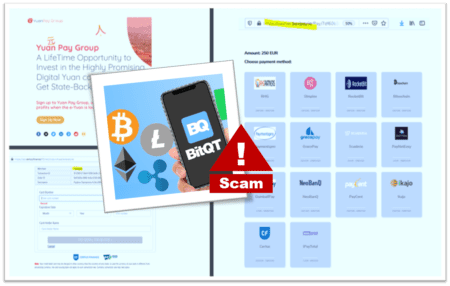 Fraud campaign BitQT promotes AlgofGain broker scam