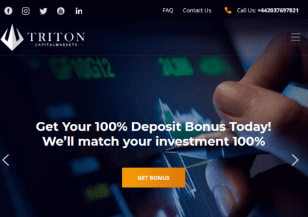 Investor Warning Triton Capital Markets