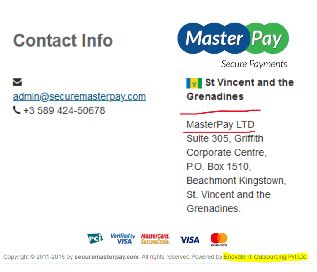 MasterPay facilitates the PrimeCryptoCapital broker scam