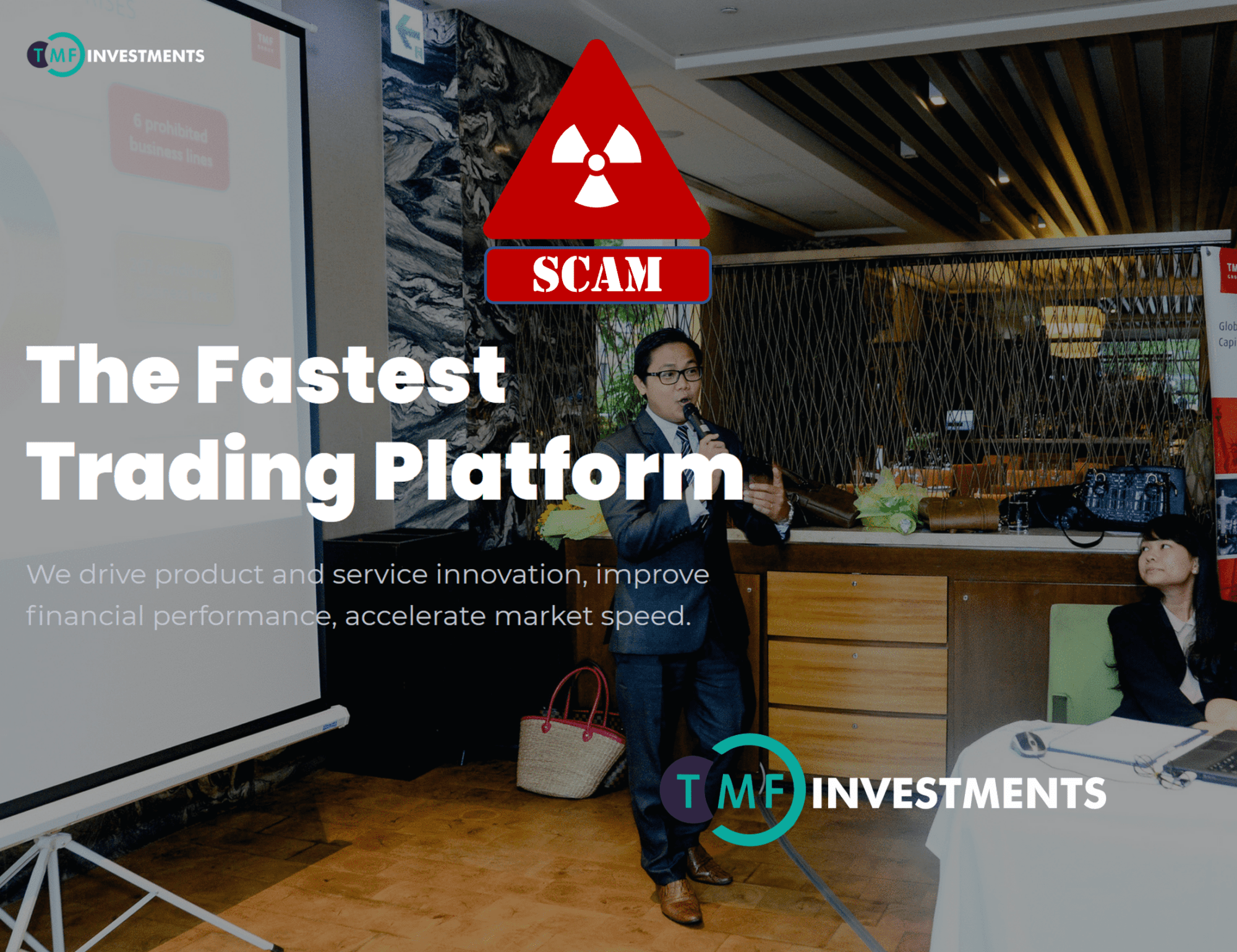 Investor warning against the TMF Investments crypto investment scheme