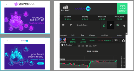 warning against CryptoDock and Capital365