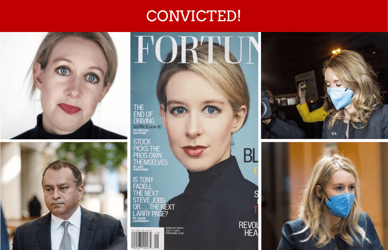 Theranos founder Elizabeth Holmes guilty of investment fraud