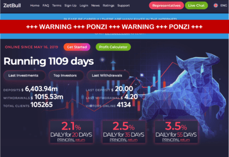 warning against ZetBull crypto investment scheme