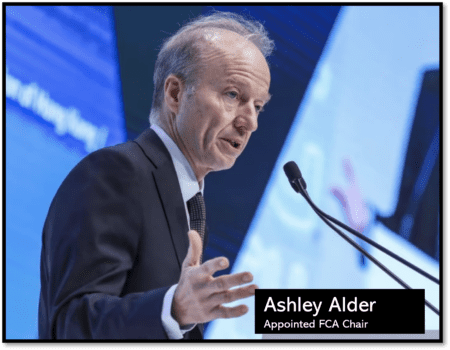 Ashley Alder appointed FCA Chair