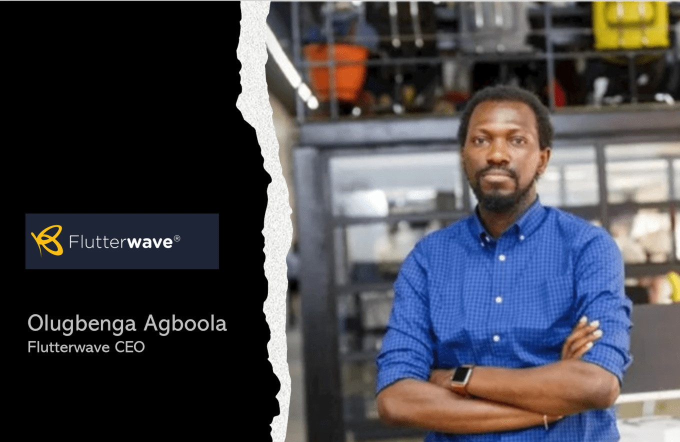 Embettled Flutterwave CEO Olugbenga Agboola