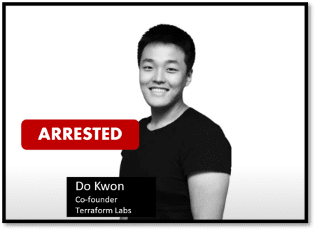 Terraform Labs co-founder Do Kwon arrested