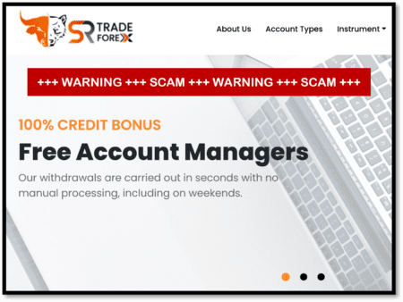 investor warning against SR Trade Forex and FXPro Market