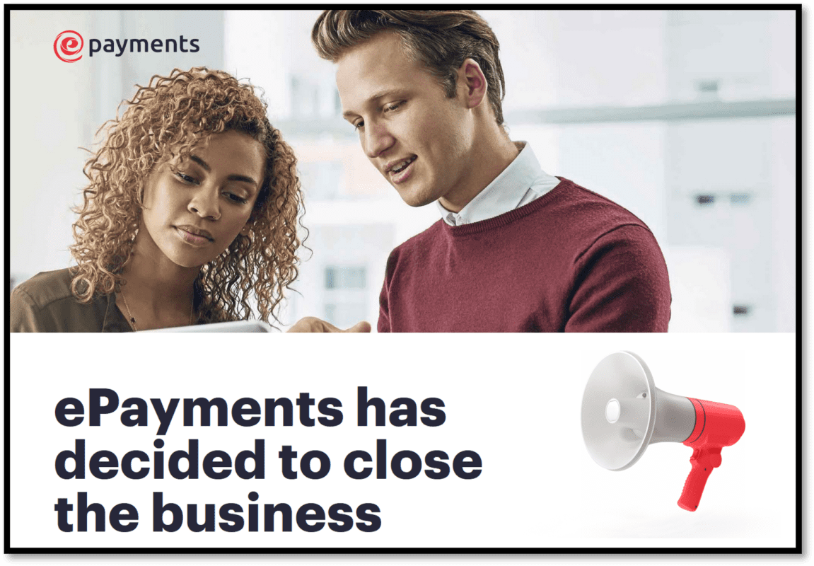 Finally! FCARegulated ePayment Goes Out Of Business! FinTelegram News