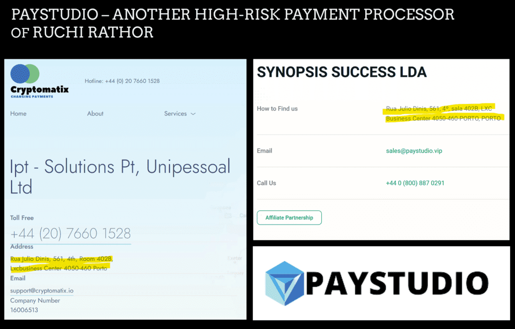 PayStudio is another high-risk payment processor of Ruchi Rathor