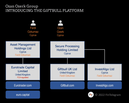 The Giftbull voucher platform in the Ozan Ozerk environment