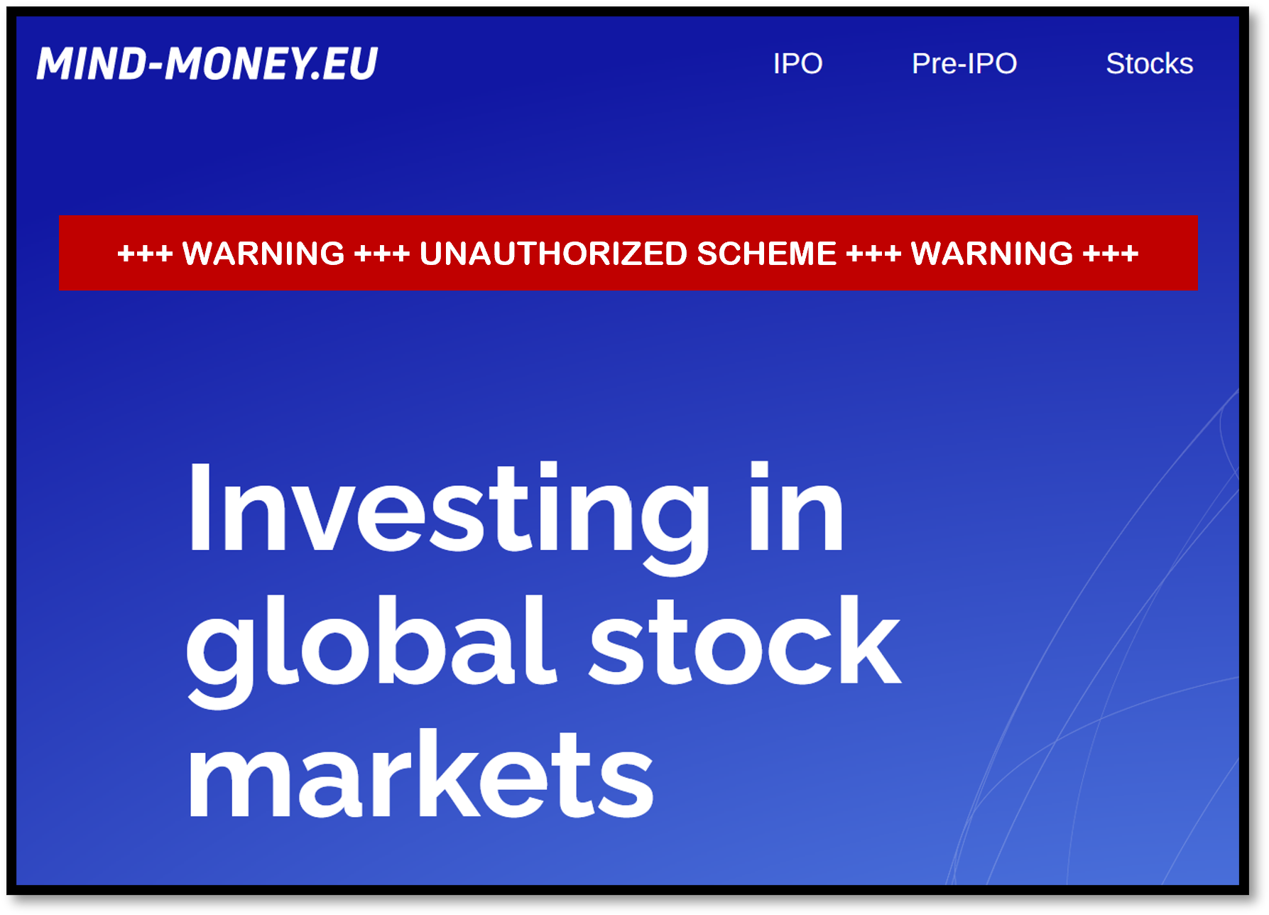 Attention Do Not Fall For The Mind Money Investment Scheme 