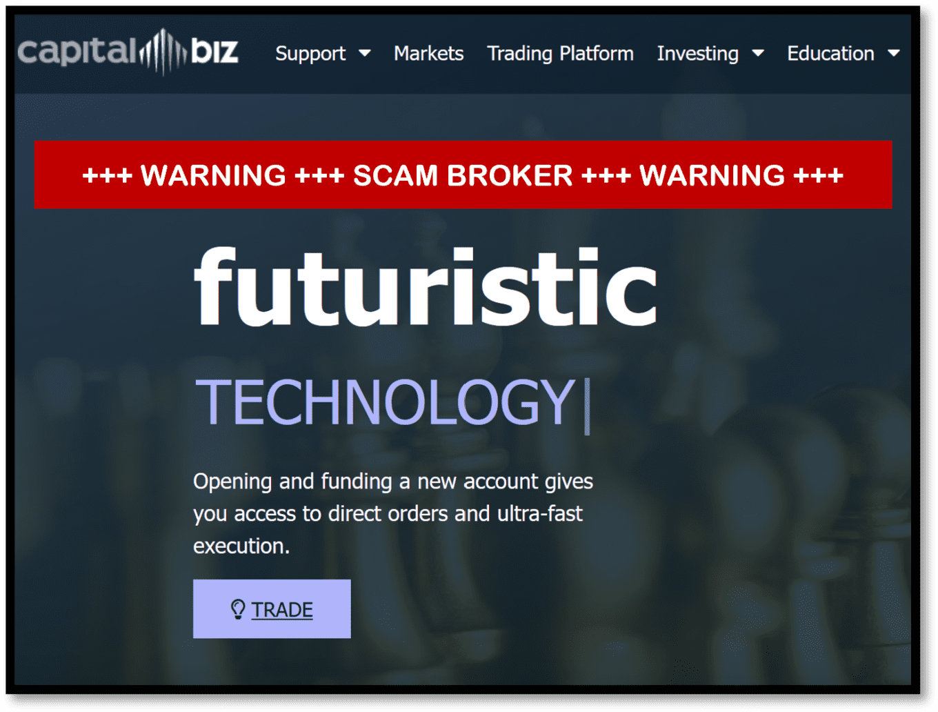 Investor Warning Against Broker Scam! FinTelegram News