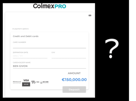 CySEC-regulated ColmexPro with unlimited pre-kyc deposits