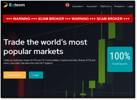 urgent warning against Exteom broker scheme