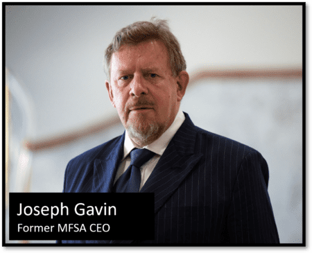 Former MFSA CEO Joseph Gavin received new contract