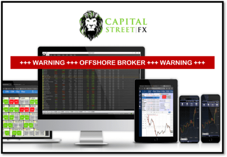 Investor warning against Capital Street FX offshore broker