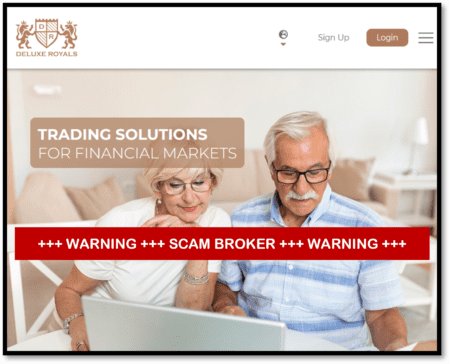 FinTelegram warnings against Deluxe Royals broker scams