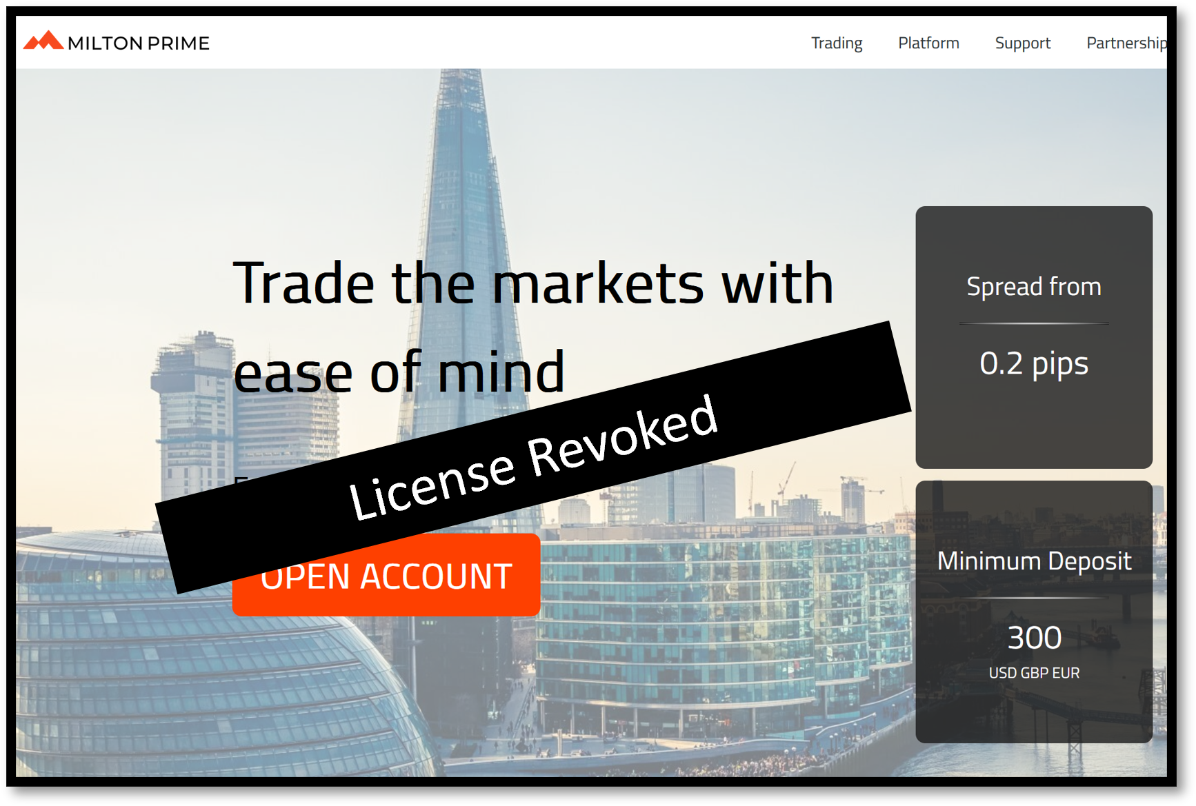 CySEC Revoked License Of Milton Prime Operator; Offshore Scheme Not