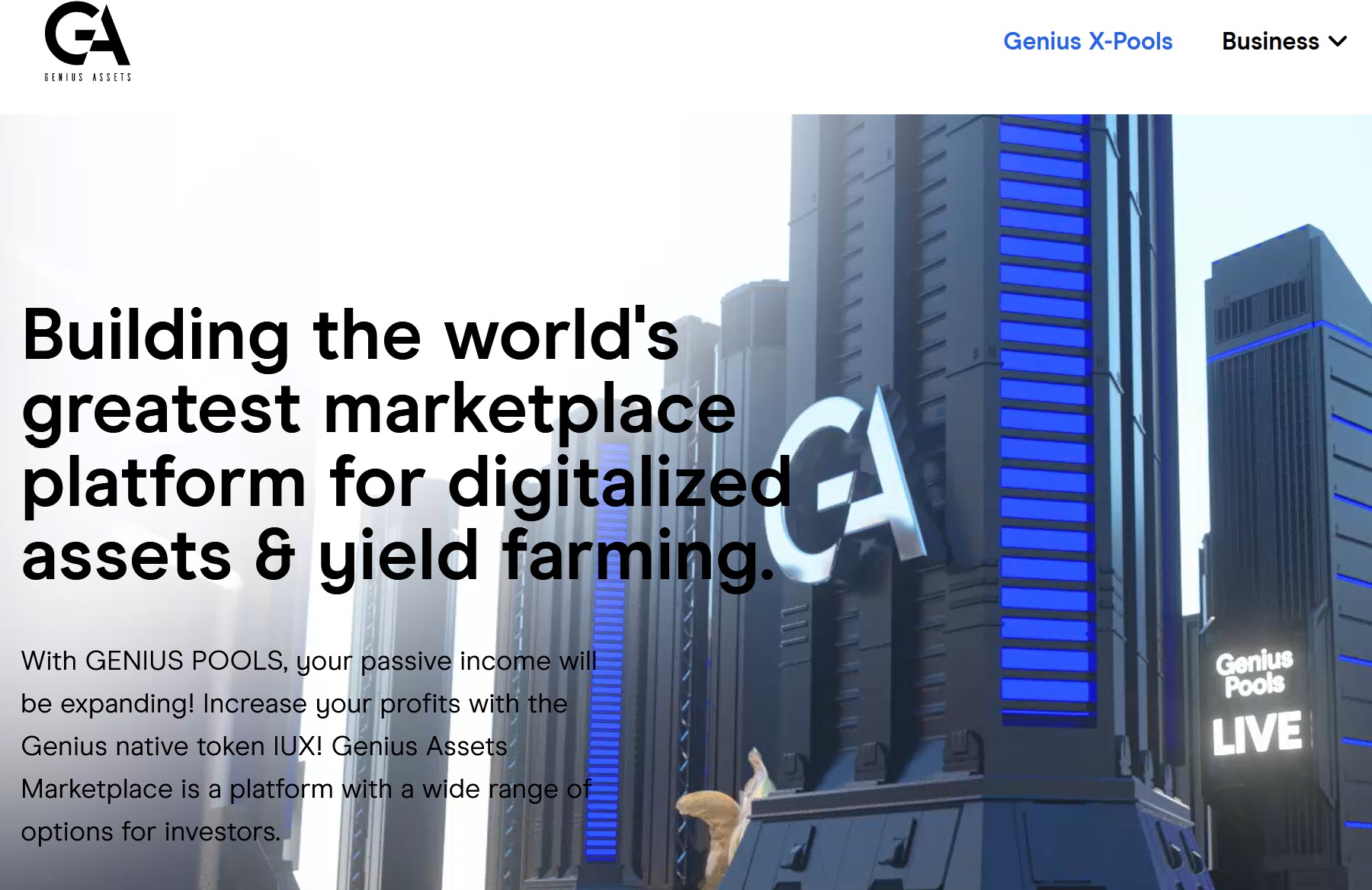 Another Warning Against Token Asset Trading Platform Genius Assets! |  FinTelegram News