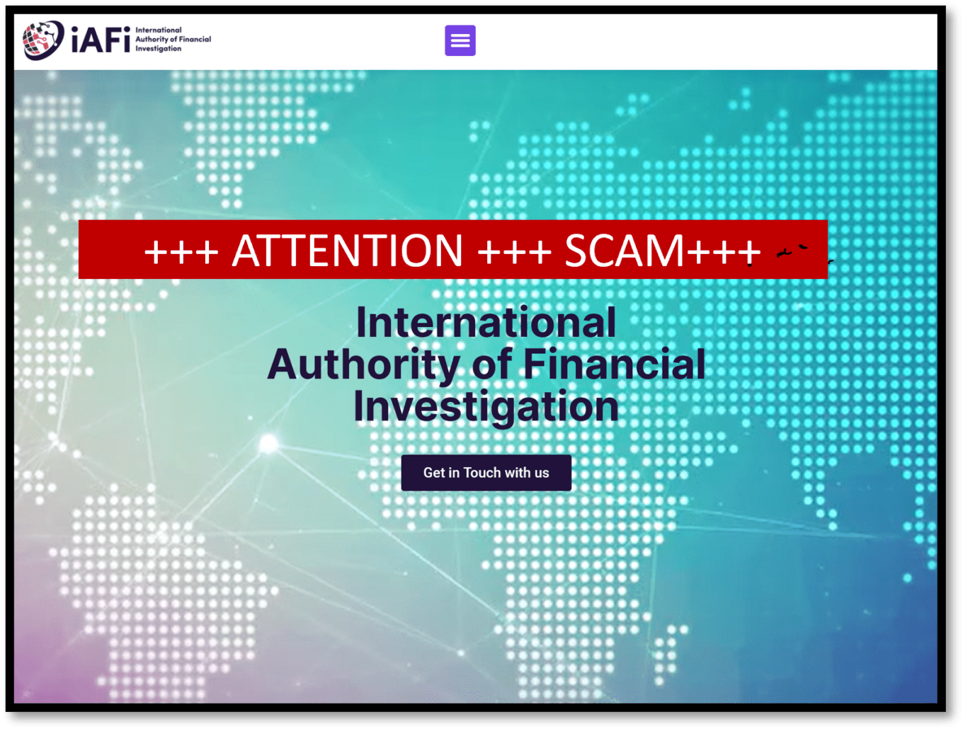 Urgent Warning Do Not Fall For the IAFI Fund Recovery Scheme