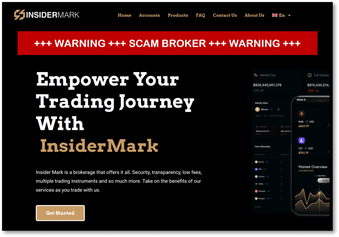 Attention! Do Not Fall For The InsiderMark Broker Scam Facilitated By