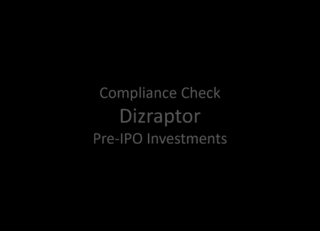 Compliance Check Dizraptor results in Orange Compliance rating