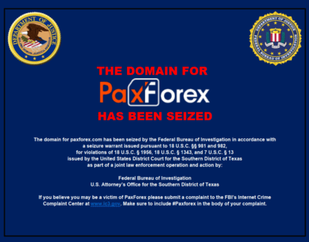 Investor warning against PaxForex