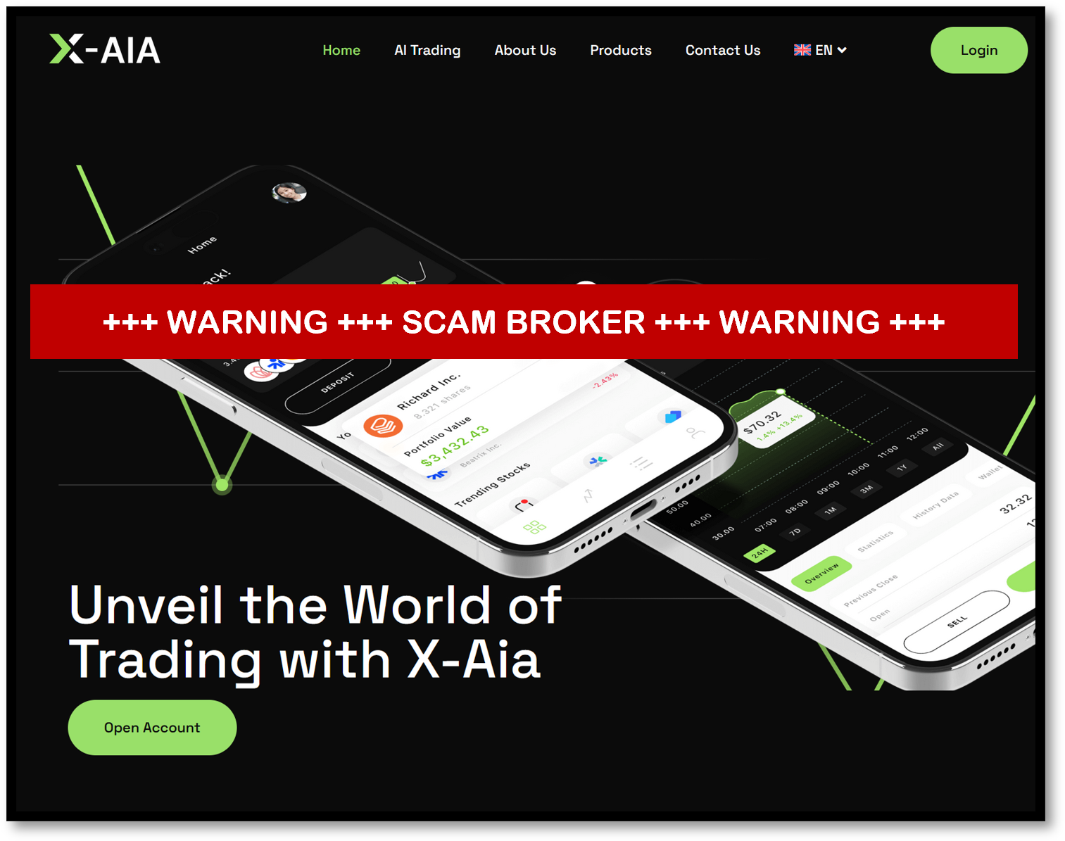 Attention: German Watchdog BaFin Warns Against X-Aia Broker Scam! |  FinTelegram News