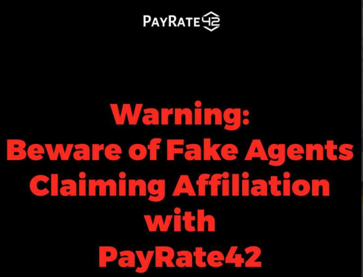 Urgent Notice: Beware Of Fake Agents Claiming Affiliation With ...