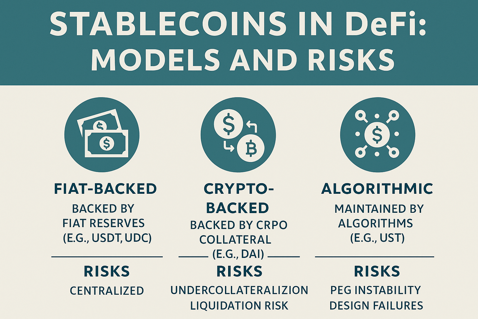 Stablecoins in DeFi: Pegs, Promises, and the Terra Collapse
