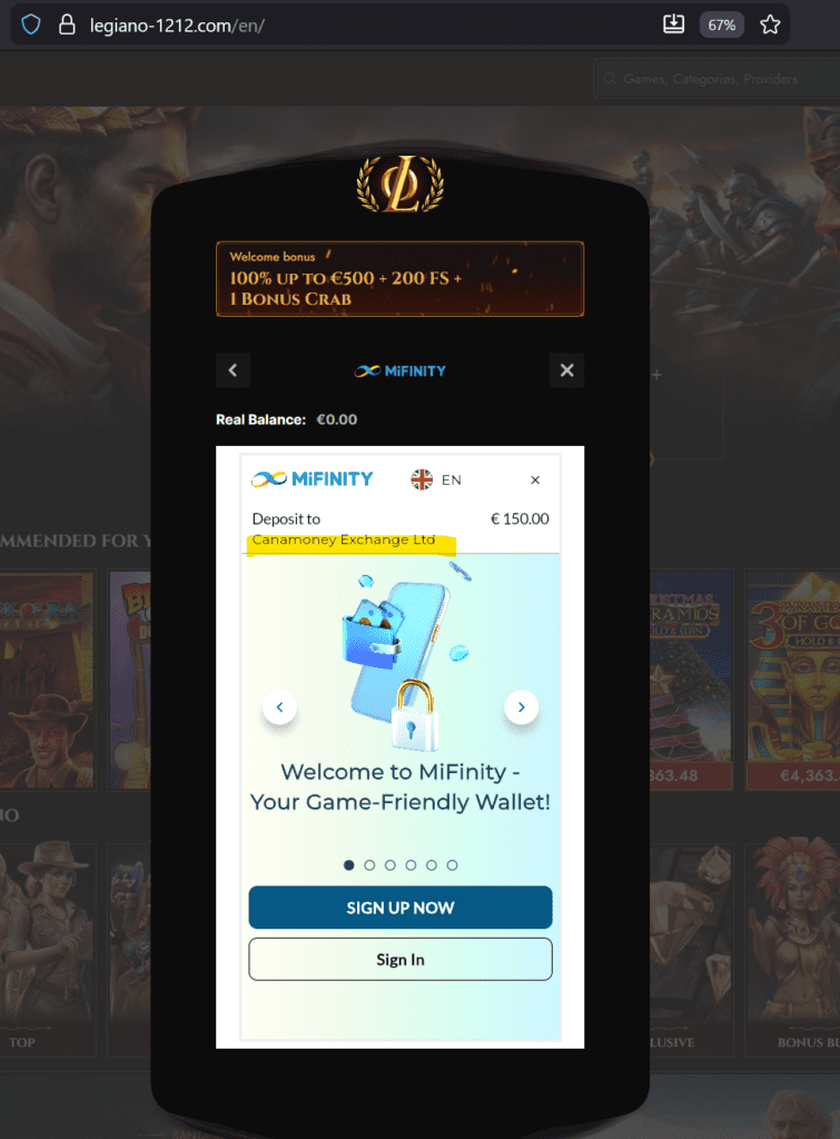 The Canadian Connection: CenturaPay Red-Listed as Shadow Payment Rail for Offshore Casinos and MiFinity Schemes