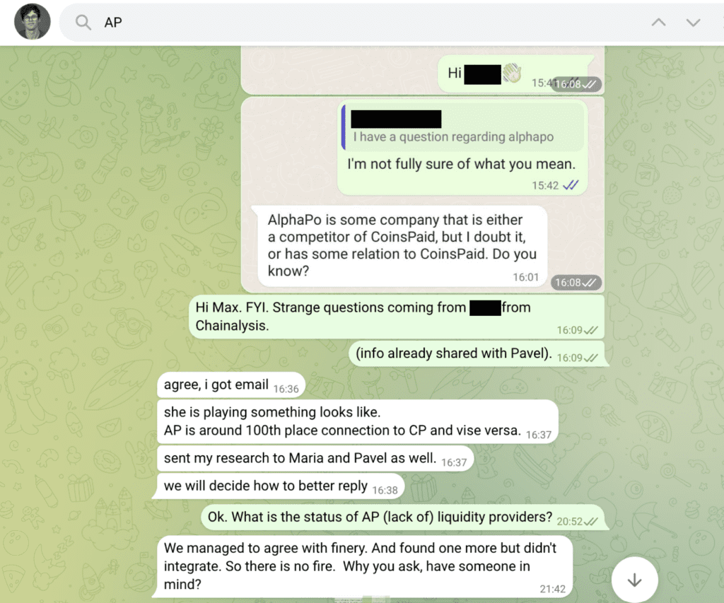 [WHISTLEBLOWER LEAK] The Shadow Empire: Insider Evidence Exposes Secret Links Between CoinsPaid, AlphaPo, and SoftSwiss